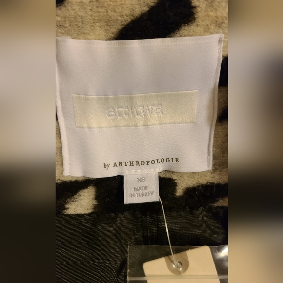 NWT Anthropologie Houndstooth Coat, XS, S, XL - Picture 9 of 9